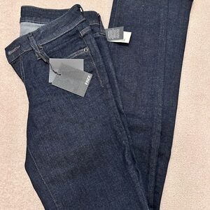 Dark Blue Aritzia Wilfred Denim Jeans